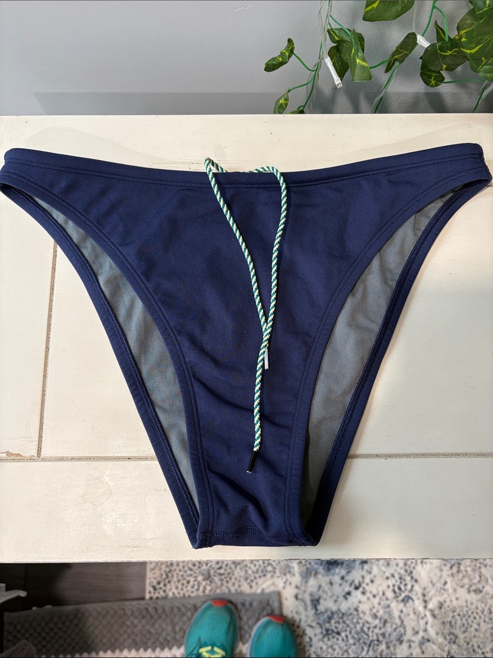Jolyn Penny Navy Blue Bikini Bottom